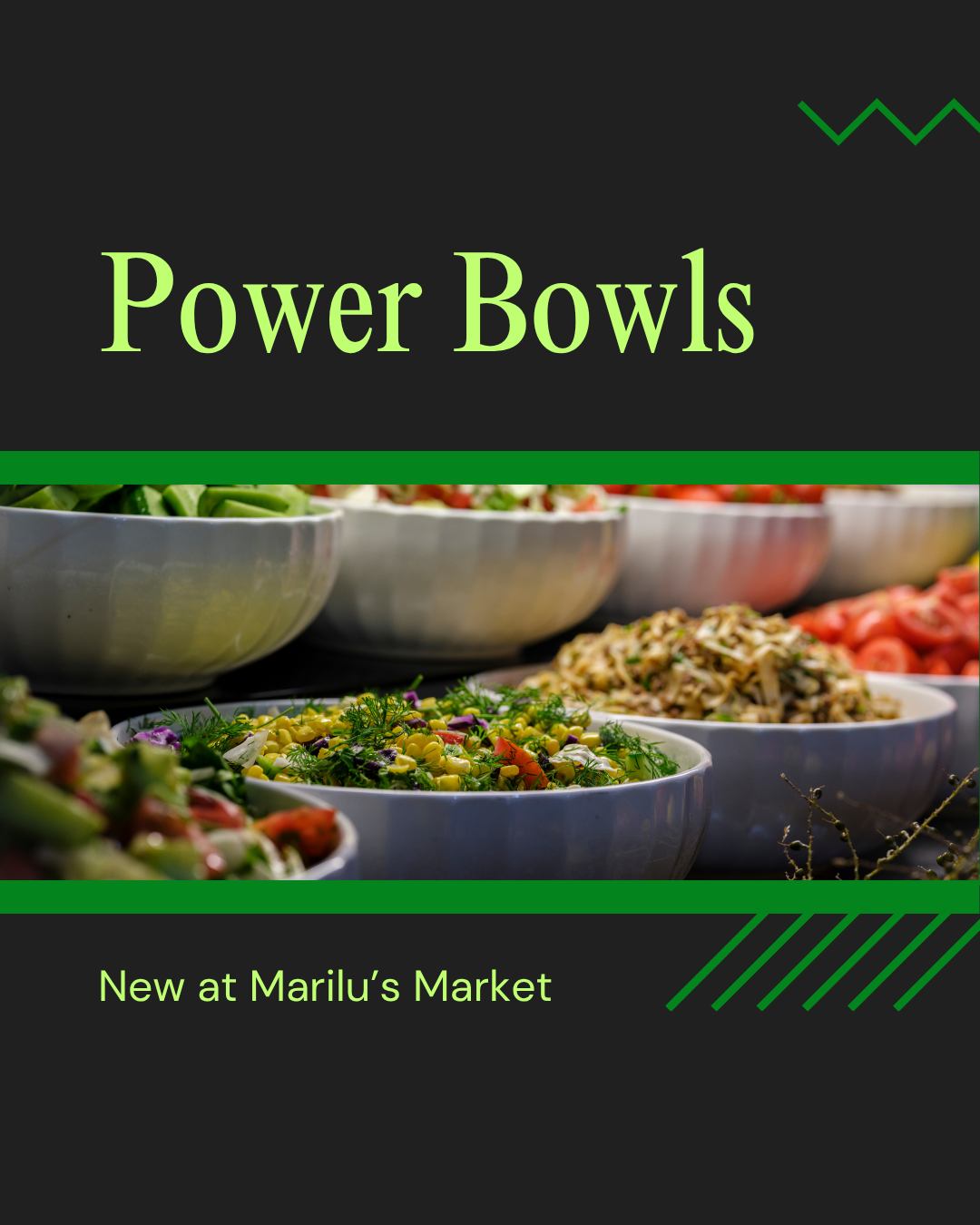 We’ve just dropped 5 NEW Power Bowls