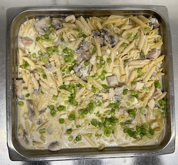 Penne Alfredo with Chicken