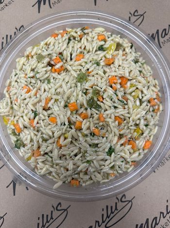 Mediterranean Lemon Orzo Salad