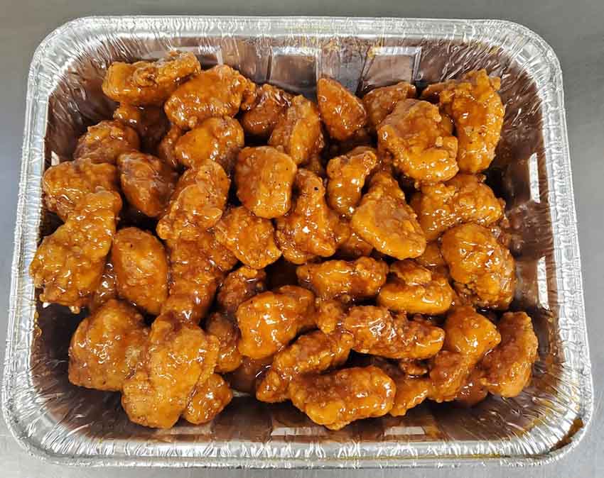 Boneless Chicken Bites Honey Garlic