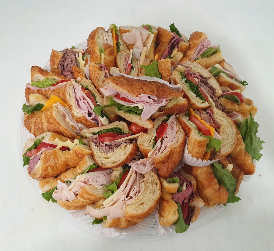 Cold Cuts Croissant Tray