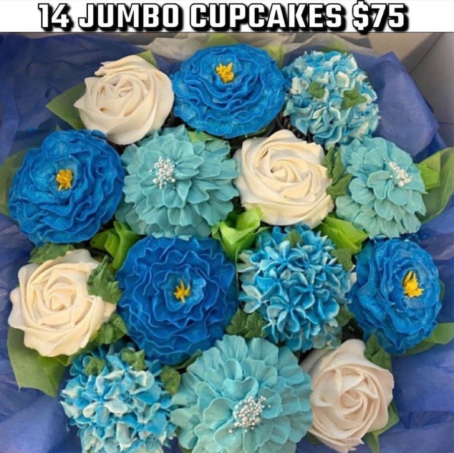 Cupcakes Bouquet (14 pcs)